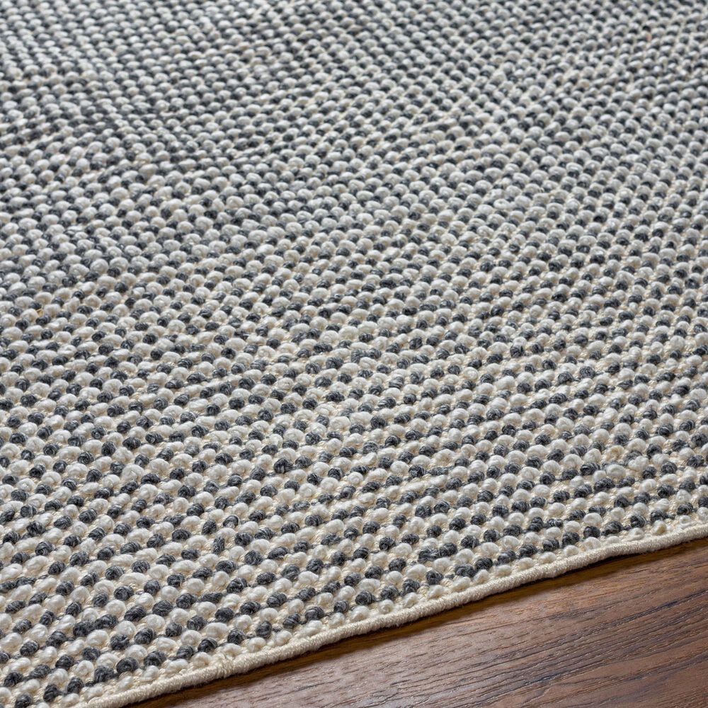 Surya Reika REK-2302 2&#39; x 3&#39; Off-White, Charcoal, Beige, Light Grey Area Rug, , large