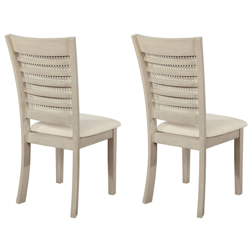 Valor Living Walden Side Chair in Antique White (Set of 2), , large