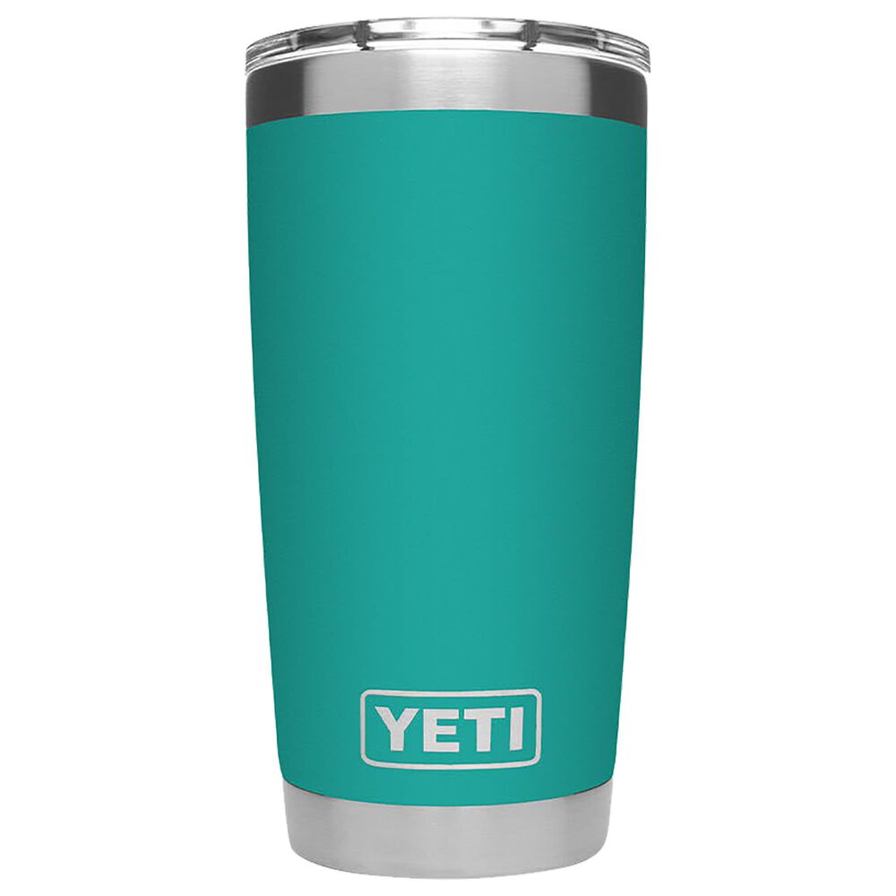 YETI Rambler 20 Oz Tumbler with MagSlider Lid in Aquifer Blue, , large
