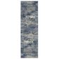 Safavieh Evoke EVK272A-29 2"2" x 9" Navy and Ivory Runner, , large