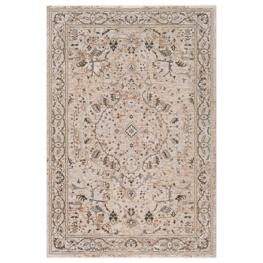Surya Brunswick 2" x 3" Ivory, Gray and Green Area Rug, , large
