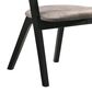 Armen Living Jackie Dining Chair in Black, , large
