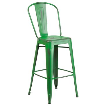 Flash Furniture 30" Barstool in Green, , large