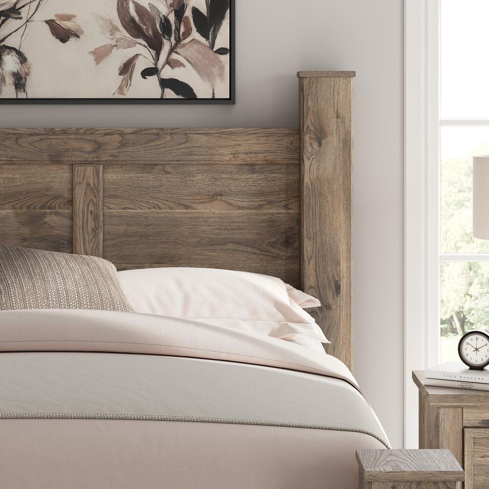 Ashley Rusticott Queen Poster Bed in Brown, , large