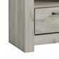 Ashley Bellaby 1 Drawer Nightstand in Whitewash, , large