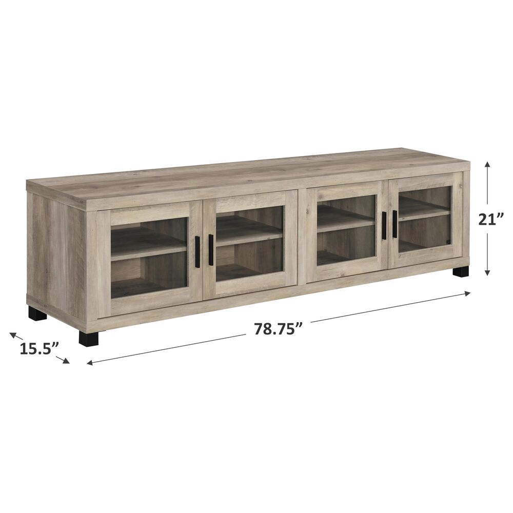 Pacific Landing TV Console in Antique Pine, , large