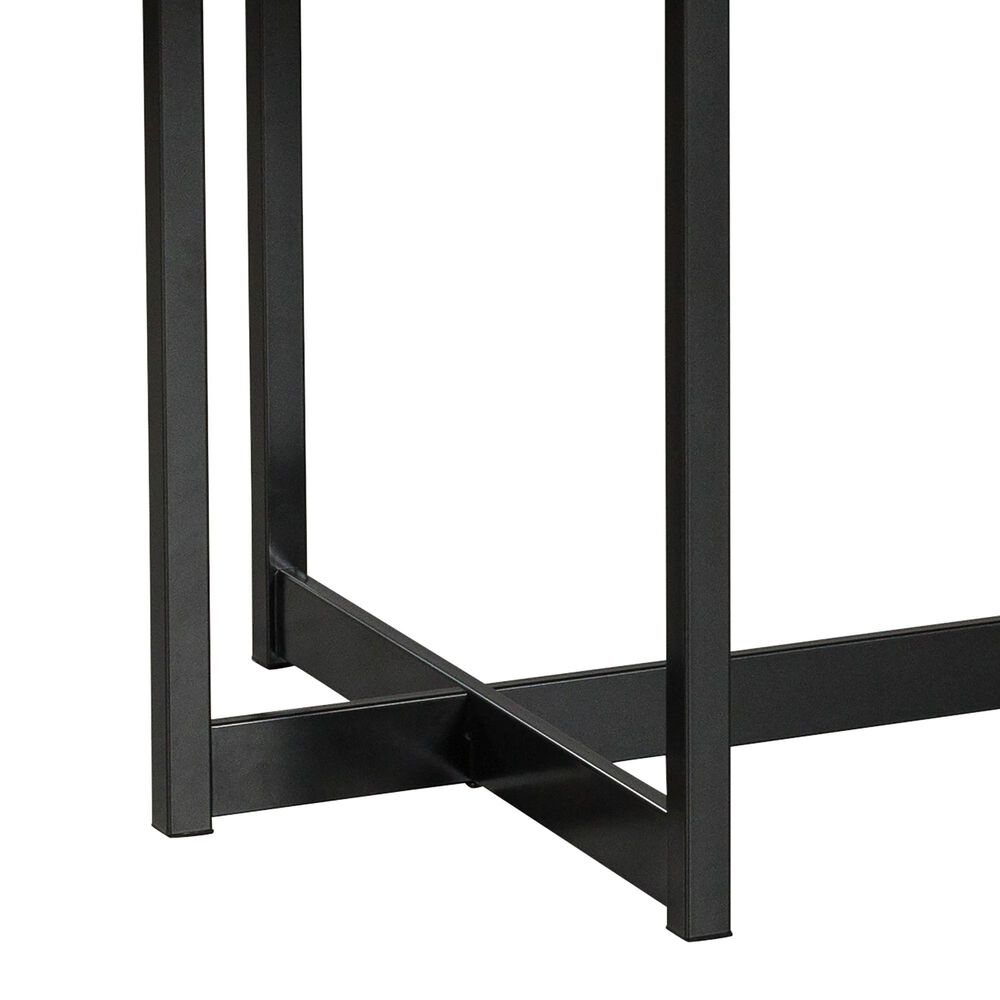 Ashley Tomtyn Dining Table in Light Brown and Gunmetal Gray - Table Only, , large