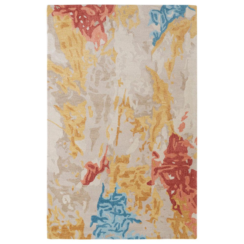 Feizy Everley 10" x 14" Multicolor Area Rug, , large