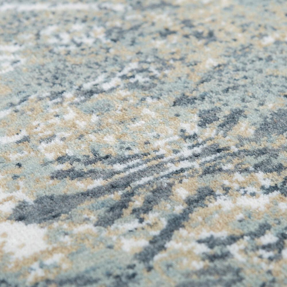 RIZZY Elite 2&#39;6&quot; x 8&#39; Ivory, Beige and Grey Runner, , large