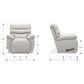 La-Z-Boy Joshua Manual Rocker Recliner with Tall Base in Bartaloni Oatmeal, , large