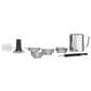 KitchenAid Semi Automatic Espresso Machine in Porcelain White, , large