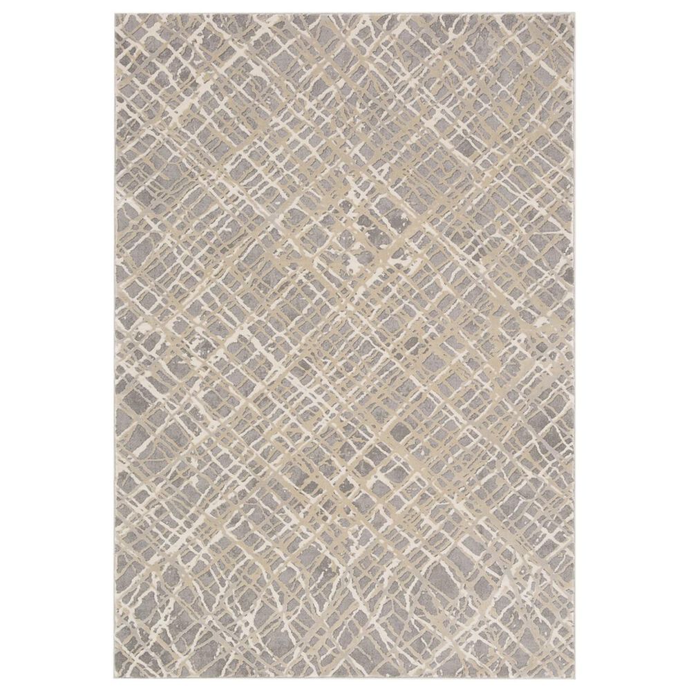 Surya Tibetan TBT-2316 6"7" x 9"6" Charcoal, Taupe and Khaki Area Rug, , large