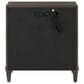 Furniture Worldwide Montclair Cocoa 2 Drawer 1 Shelf Nightstand in Medium Brown, , large
