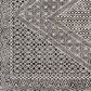 Surya Lavadora LVR2342 6"7" Round Black, Gray and Light Gray Area Rug, , large