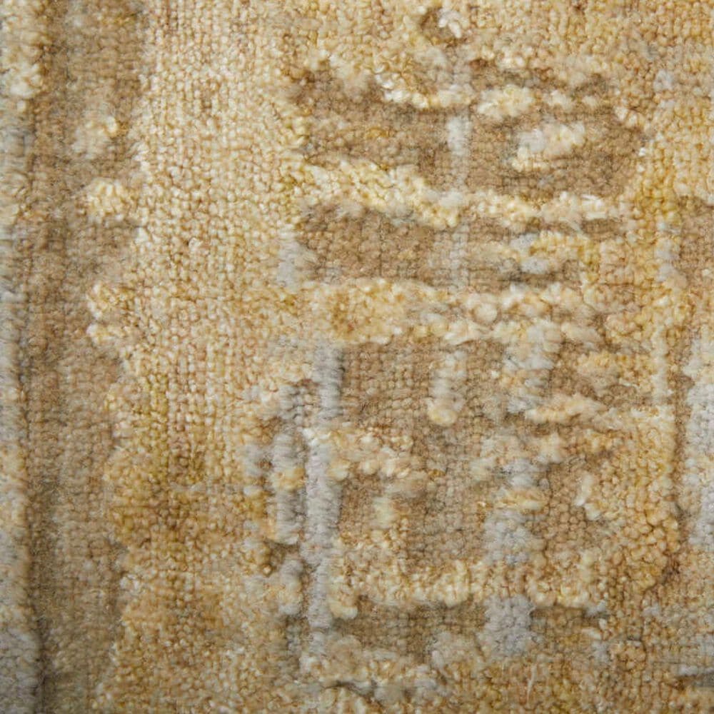 Feizy Eastfield 69FQF 8&#39; x 10&#39; Gold and Ivory Area Rug, , large