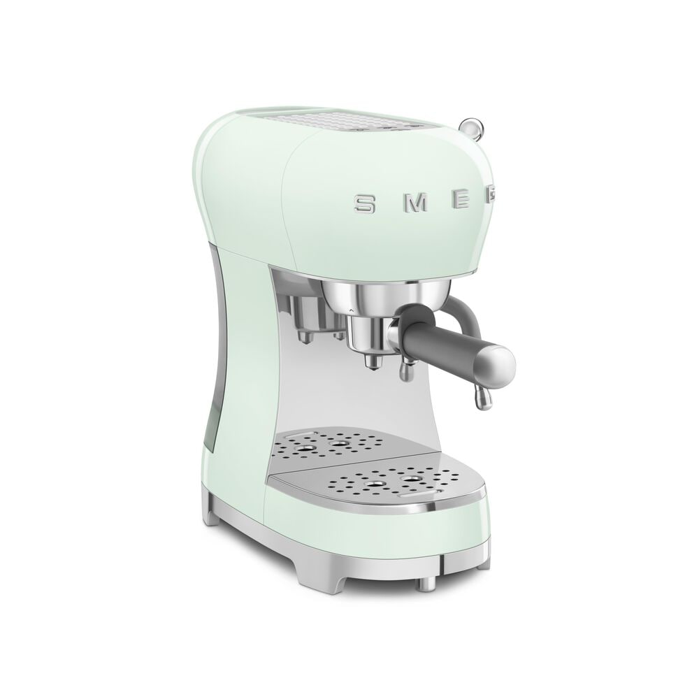 SMEG Espresso Manual Coffee Machine in Pastel Green, , large