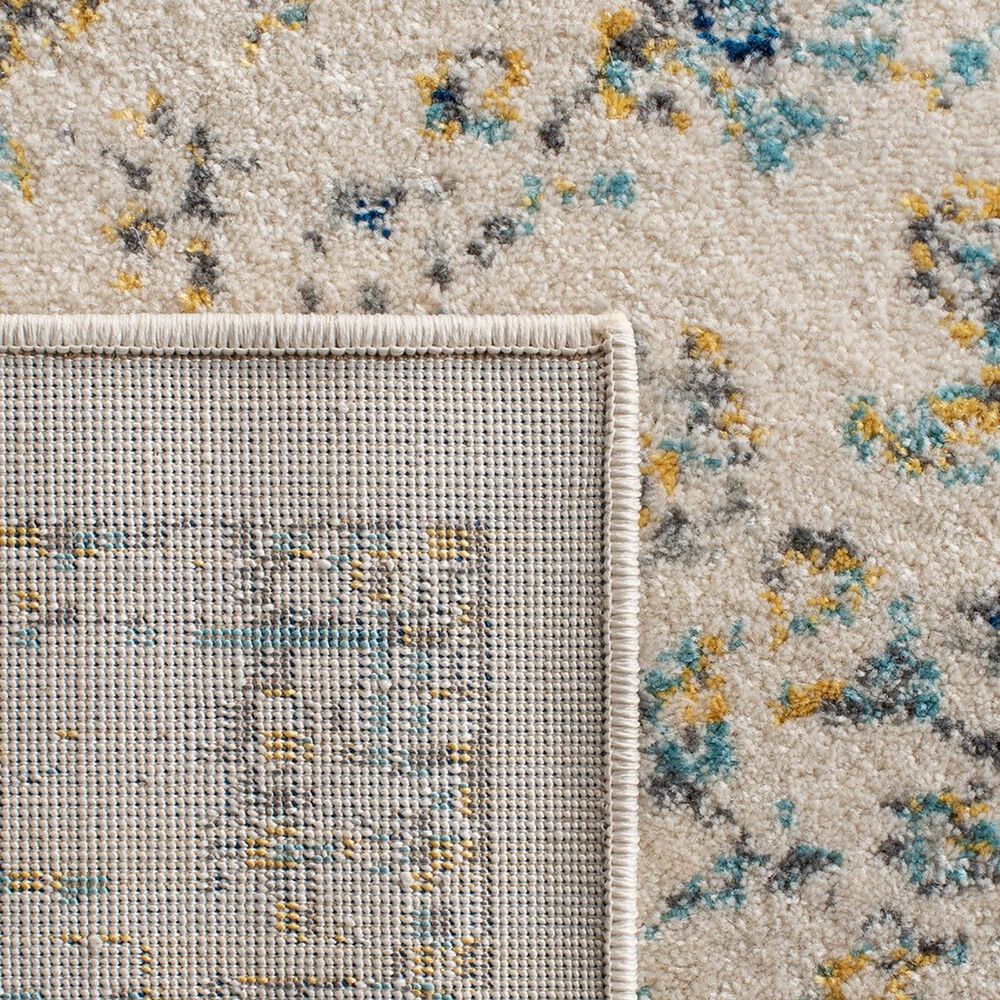 Safavieh Evoke EVK220C 12' x 18' Ivory and Blue Area Rug, , large