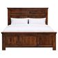 Archbold Furniture Heritage 4 Piece Queen Panel Bedroom Set in Brown Mahogany, , large