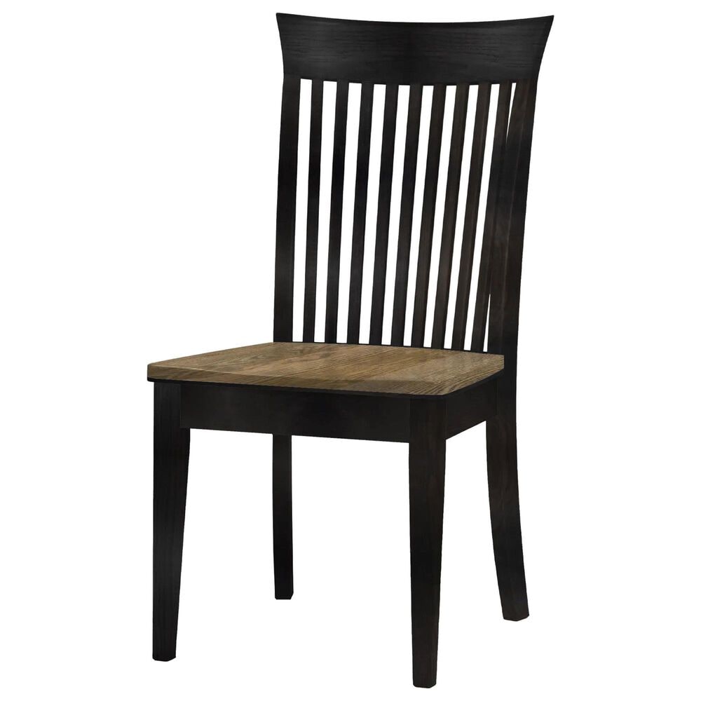 Fleming Furniture Co. Carlisle Side Chair in Aspen and Onyx, , large