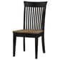 Fleming Furniture Co. Carlisle Side Chair in Aspen and Onyx, , large