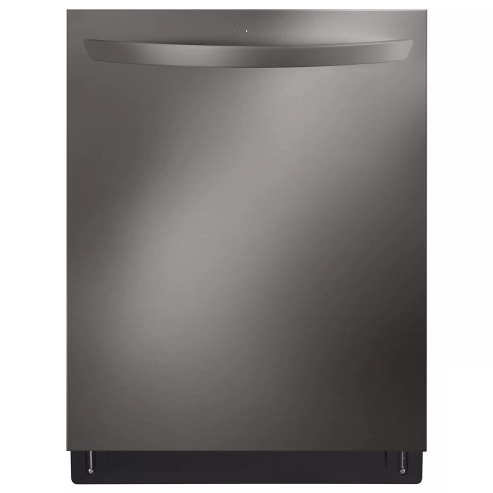 LG 24" Fully Integrated Towel Bar Handle Smart Built-In Dishwasher in Black Stainless Steel, , large