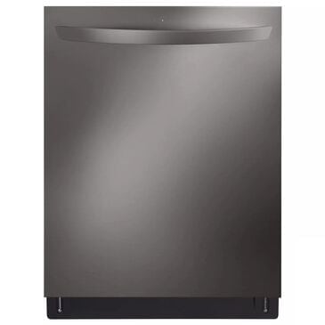 LG 24" Fully Integrated Towel Bar Handle Smart Built-In Dishwasher in Black Stainless Steel, , large