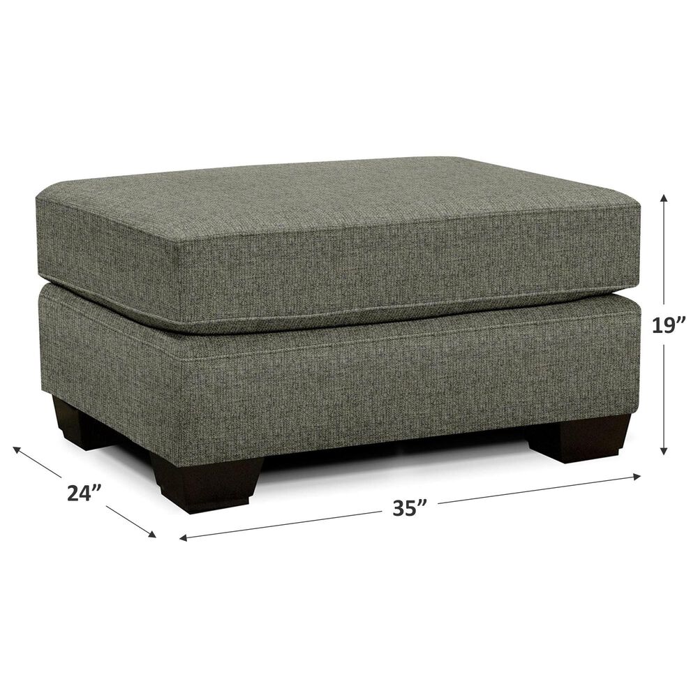 England Furniture Winston Ottoman in Valet Nickel, , large