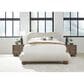 Urban Home Anansi Afra Queen Upholstered Footboard, Rails and Slats in Chinchilla, , large