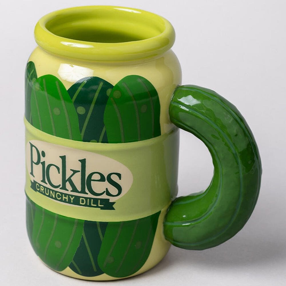 Bando Designs0, Llc Novelty Pickle Jar Ceramic Mug in Green, , large