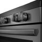 Frigidaire Gallery 30" Rear Control Electric Range with Total Convection in Black Stainless Steel, , large