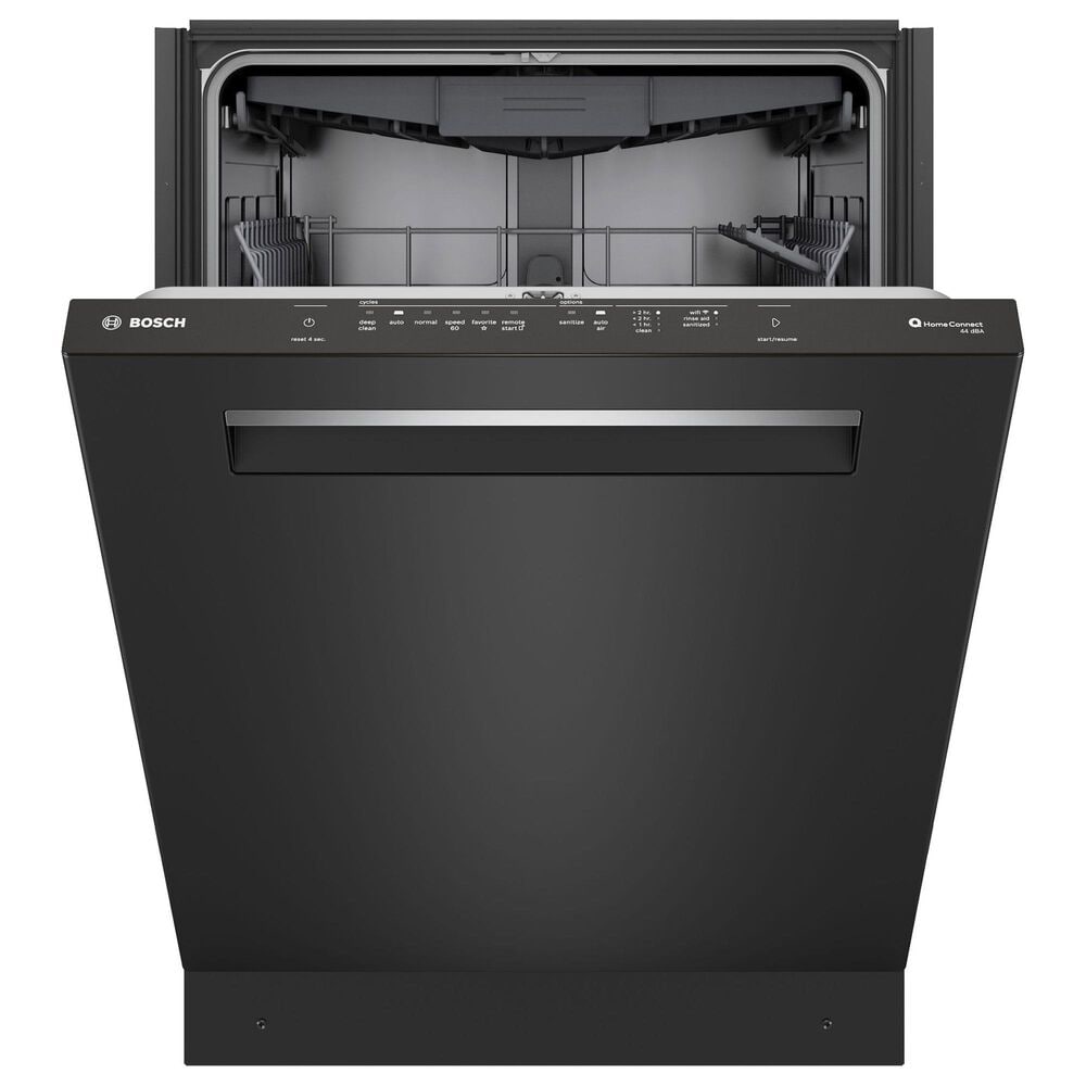 Bosch 500 Series 24&quot; Built-In Pocket Handle Dishwasher with 8 Wash Cycles in Black, , large