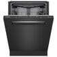 Bosch 500 Series 24" Built-In Pocket Handle Dishwasher with 8 Wash Cycles in Black, , large