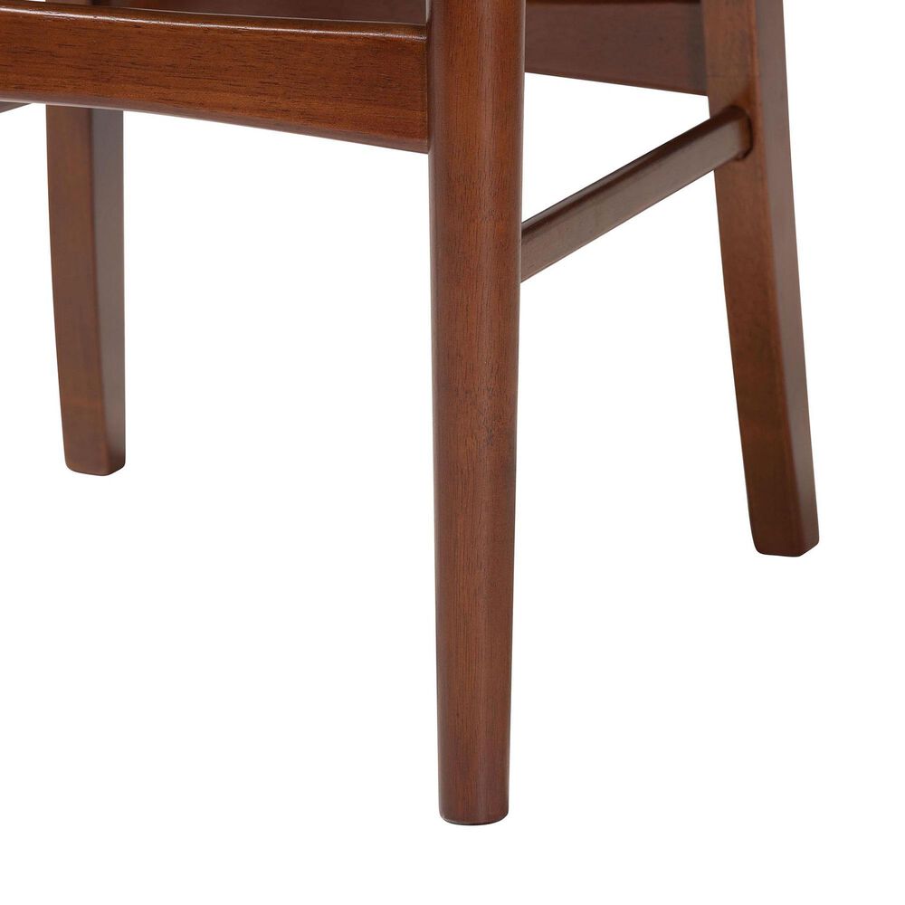 Baxton Studio Netherlands Side Chair in Dark Walnut (Set of 2), , large