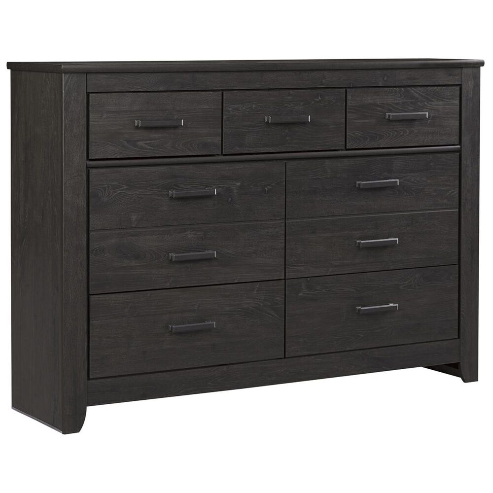 Ashley Brinxton 7 Drawer Dresser in Charcoal, , large