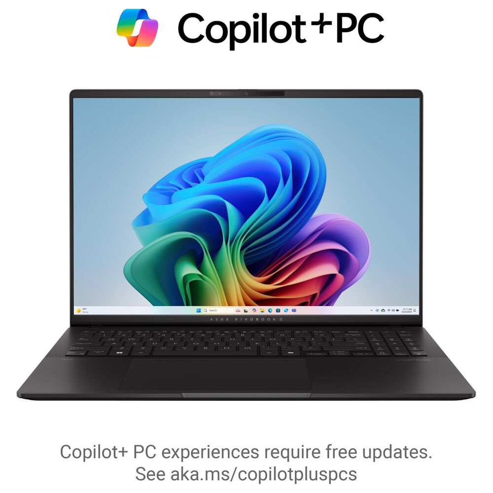 ASUS Vivobook S16 16&quot; Laptop | AMD Ryzen AI 7 350 - 24GB RAM - AMD Radeon Graphics - 1TB SSD in Neutral Black, , large