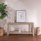 Pacific Landing Solano Console Table in Weathered Mango, , large