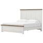 Ashley Savonport King Storage Panel Bed in White and Brown, , large