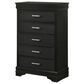 Crown Mark Amalia 5-Piece Twin Bedroom Set in Black, , large