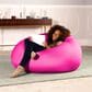 Jaxx Nimbus Large Bean Bag Chair in Hot Pink, , large