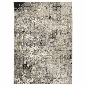 Oriental Weavers Nebulous Greyout 2"3" x 7"6" Grey Runner, , large