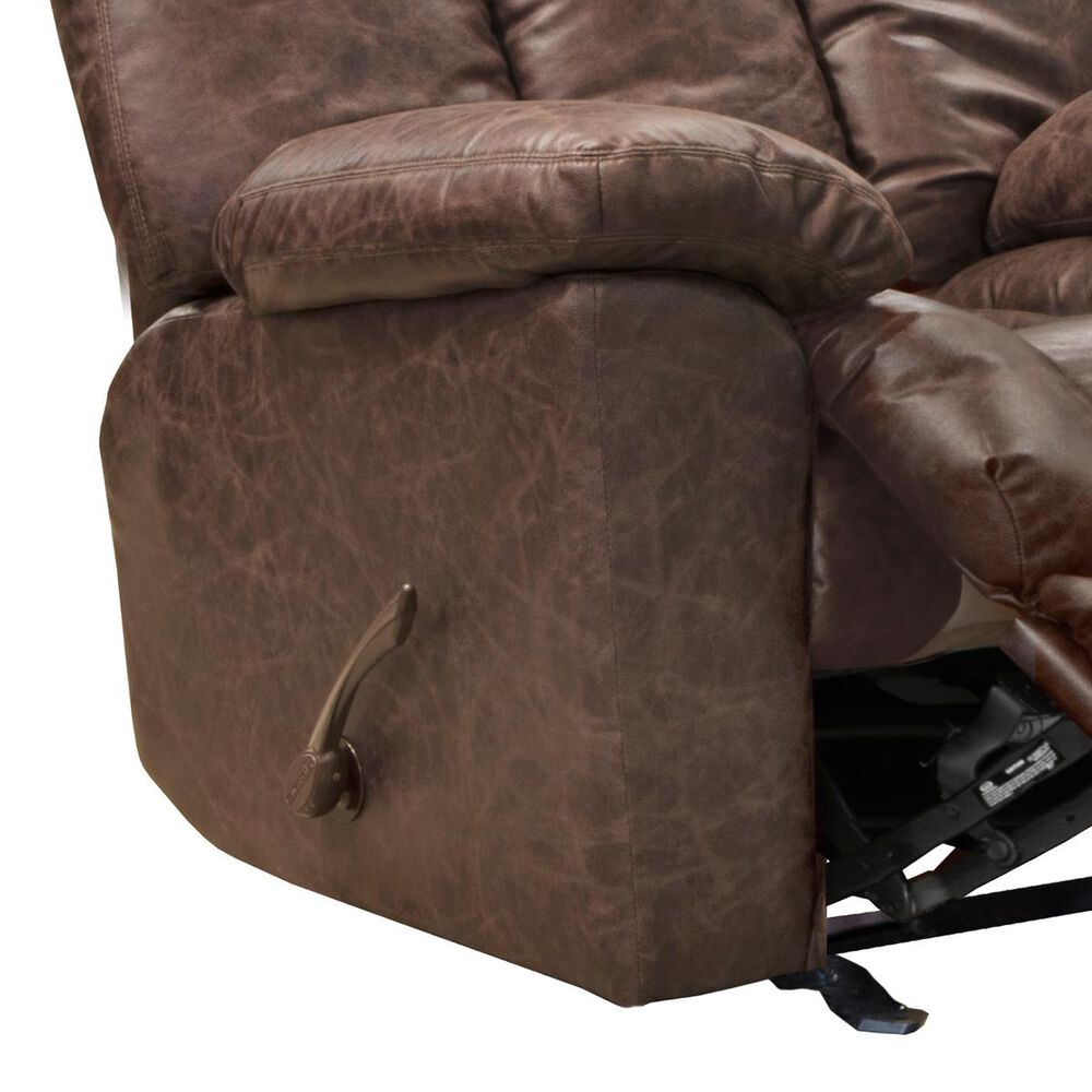 Catnapper Mayfield Glider Manual Recliner in Saddle, , large