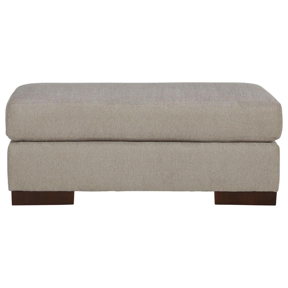 Ashley Maggie Ottoman in Flax, , large