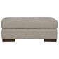 Ashley Maggie Ottoman in Flax, , large