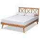 Baxton Studio Galvin Full Platform Bed in Brown, , large