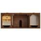 James Martin Vanities Amberly 60" Single Bathroom Vanity in Mid-Century Walnut with 3 cm Lime Delight Quartz Top and Rectangular Sink, , large