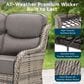 Sunwell Garden 6-Piece Fire Pit Set in Gray, , large