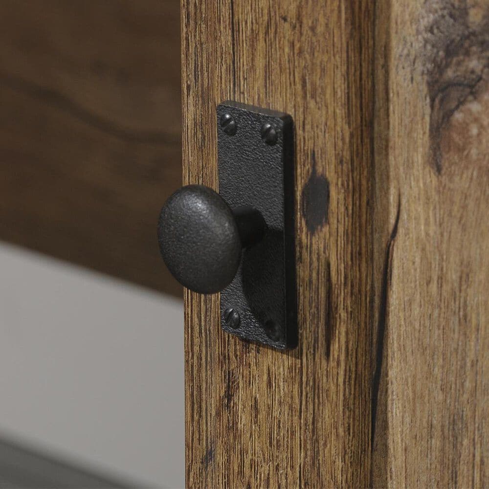 Sauder Palladia L-Shaped Desk in Vintage Oak, , large