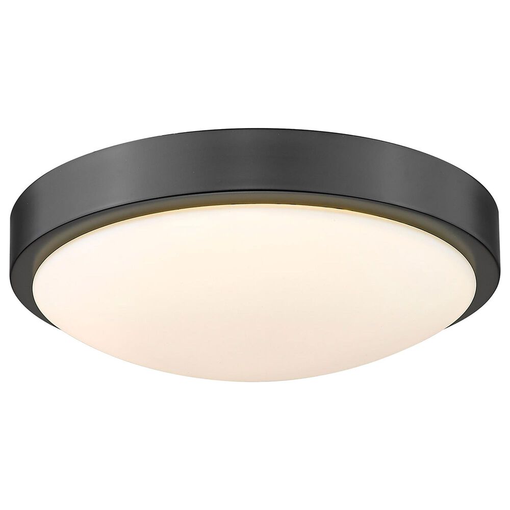 Golden Lighting Gabi Flush Mount in Matte Black, , large