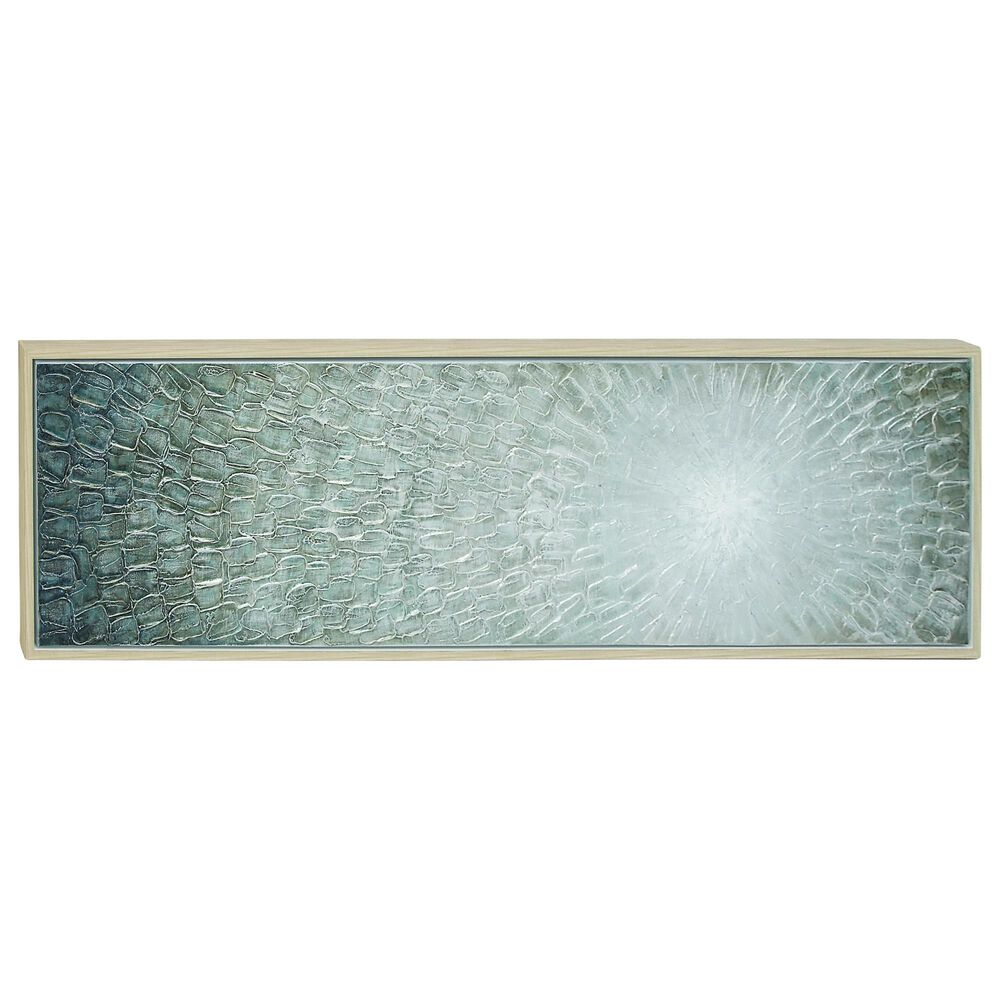 Maple and Jade 20&quot; x 71&quot; Abstract Framed Wall Art in Light Brown, , large