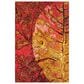Timberlake Dying Leaf 24" x 16" Canvas Art in Red/Tan/Wine, , large